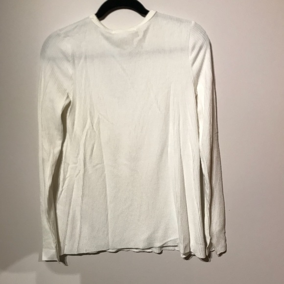Urban Outfitters white cutout shirt - Picture 3 of 4